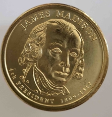 Монеты 1 доллар США " Президенты "  2007-2021 г.г. - Мир монет