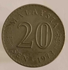 20 сенов 1973г. Малайзия , состояние XF  - Мир монет