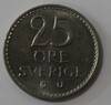 25 эре 1973г. Швеция, никель, состояние ХF - Мир монет