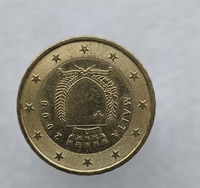 Мальта. 10 евроцентов  регулярный чекан 2008г., из ролла. - Мир монет