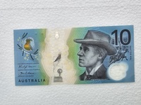 Банкнота 10 долларов 2017 г. Австралия, пресс - Мир монет